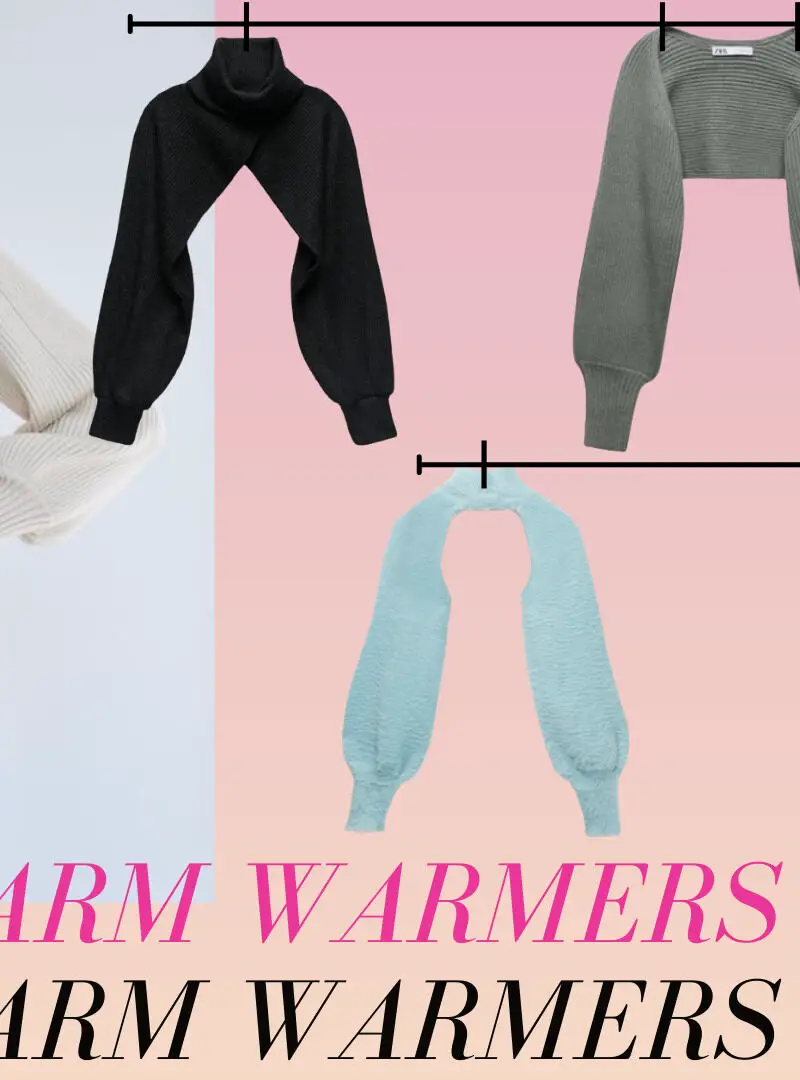 Styling Arm Warmers Sweater in 4 Different Ways