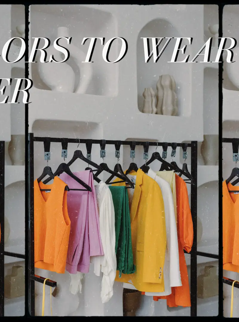 The 5 Best Colors to Wear in Summer