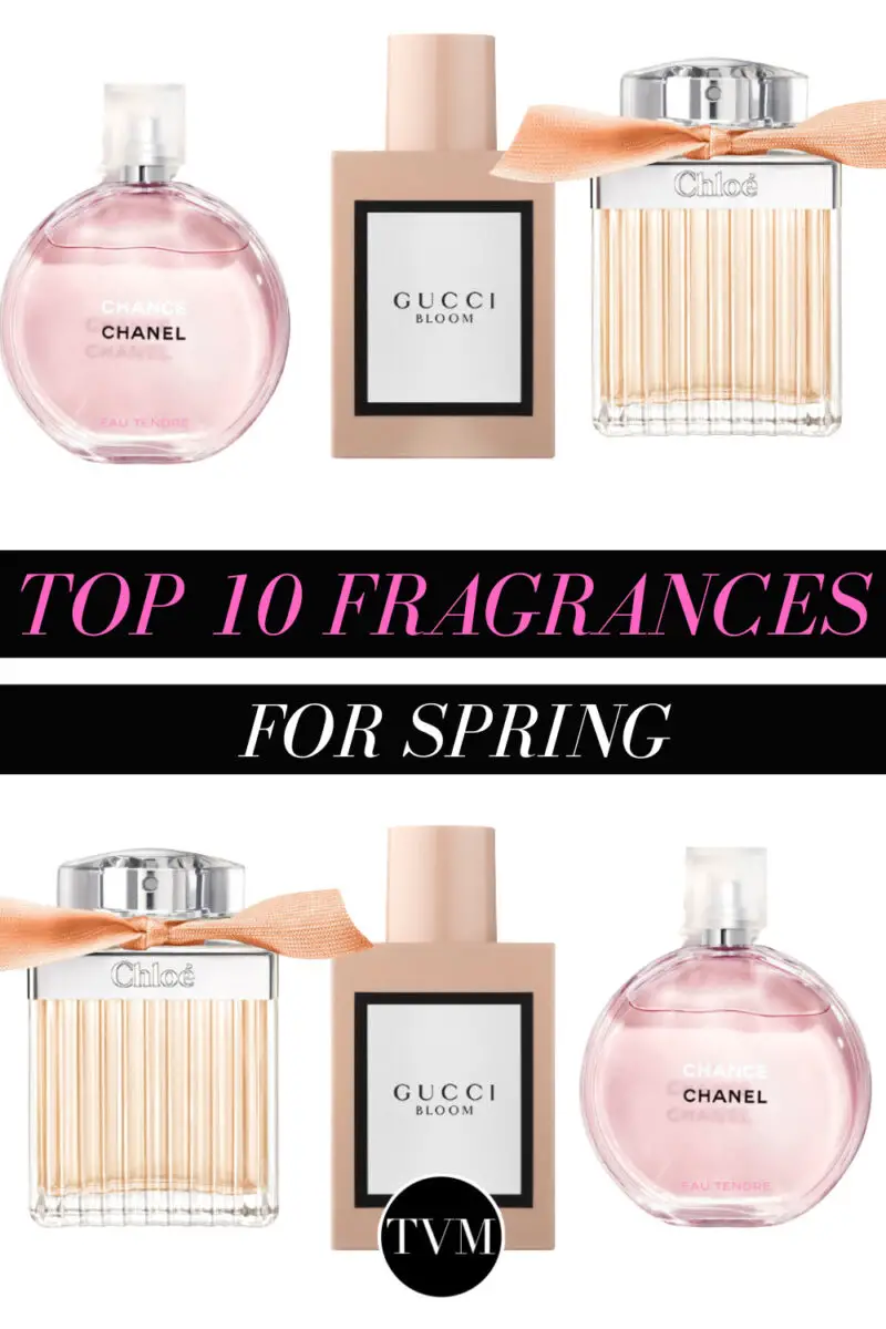 Spring screams floral fragrances! Definitely, the time of the year to look out for some fresh and new fragrances! Here you will find the top 10 fragrances for spring! This selection includes super classic fragrances that would suit everyone! Because, a perfume instantly elevates your look and your confidence, we feel like it is ok to splurge on some stunning fragrances for the season of the blooming flowers.