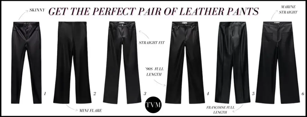 Styling Guide on What to Wear with Leather Pants - THE VANITY MAGAZINE