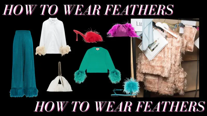 how to wear feathers