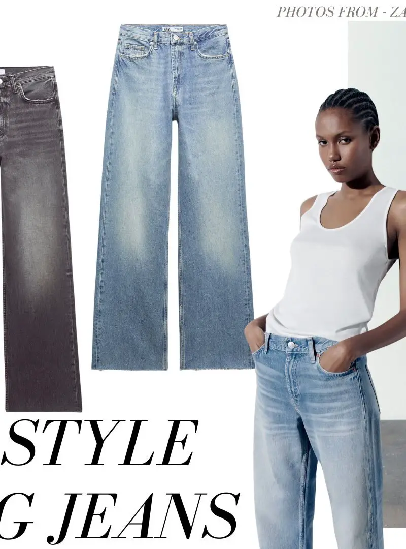 How to Style Wide Leg Jeans Like a Stylist
